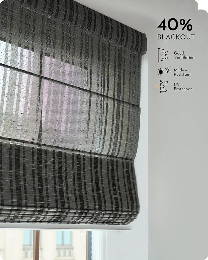 Graywind Smart Natural Roman Shades Compatible - Image 6