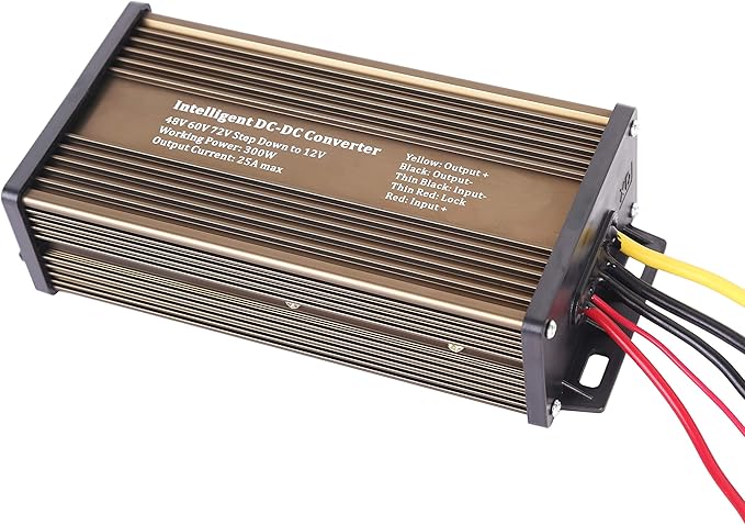 Pro Chaser DC-DC 72V 60V 48V Volt Voltage to 12V Step Down Voltage Reducer by Pro+Chaser