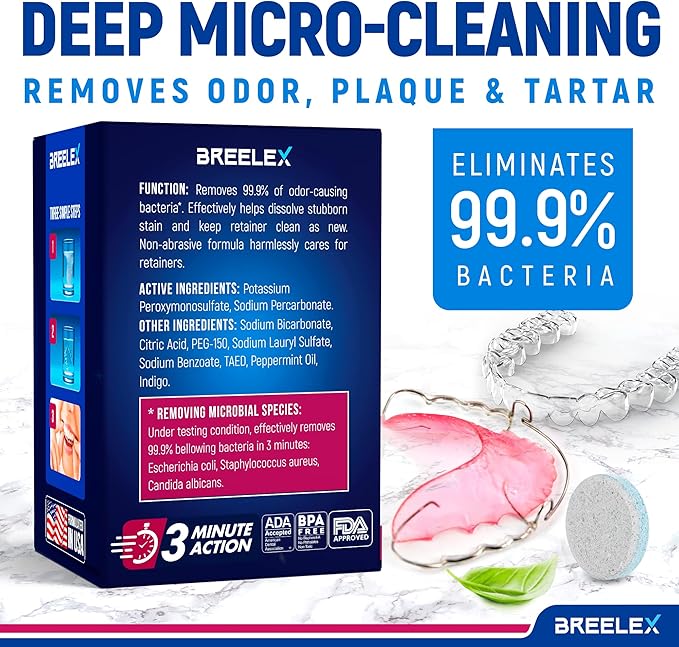 Breelex Denture Cleaning Tablets - Image 6