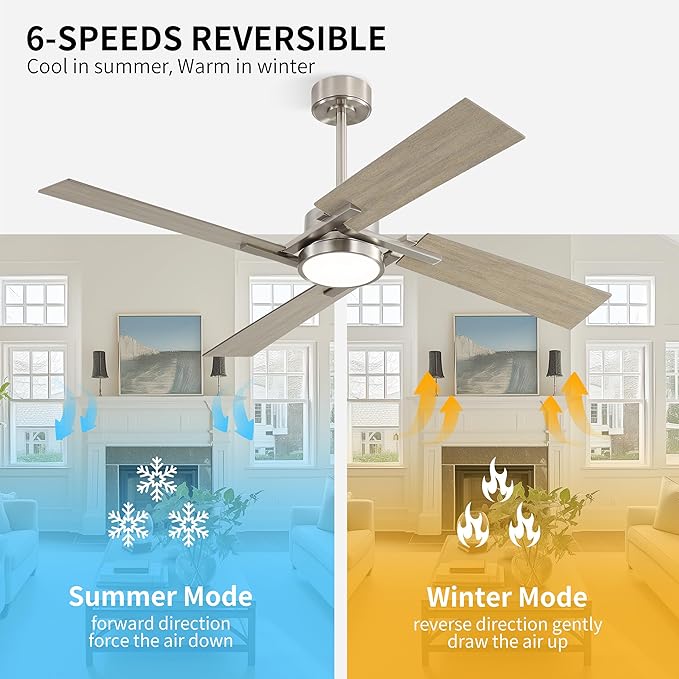WINGBO 54 Inch Ceiling Fan - Image 3