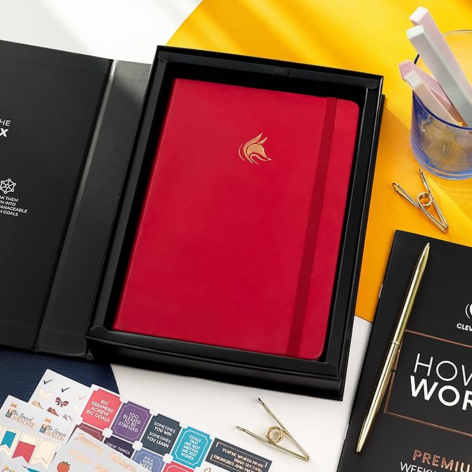 Clever Fox Planner Premium Edition – Undated Luxurious Weekly & Monthly Planner - Image 7