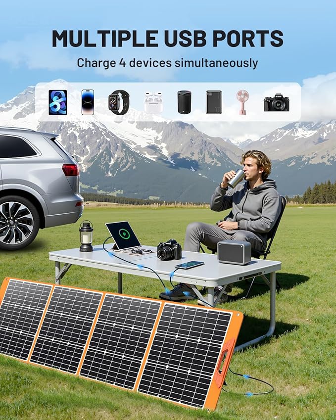 SOLUPUP 200 Watt Portable Solar Panel - Image 5