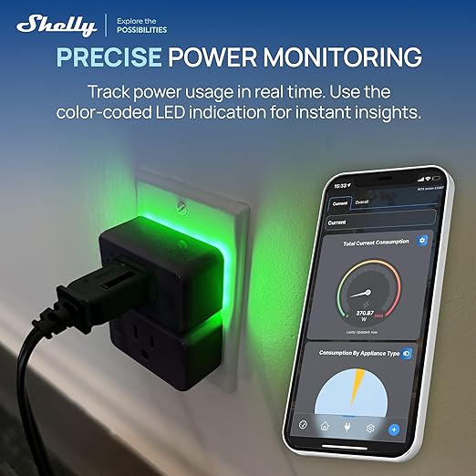 Shelly Smart Plug, Matter Outlet - Image 3