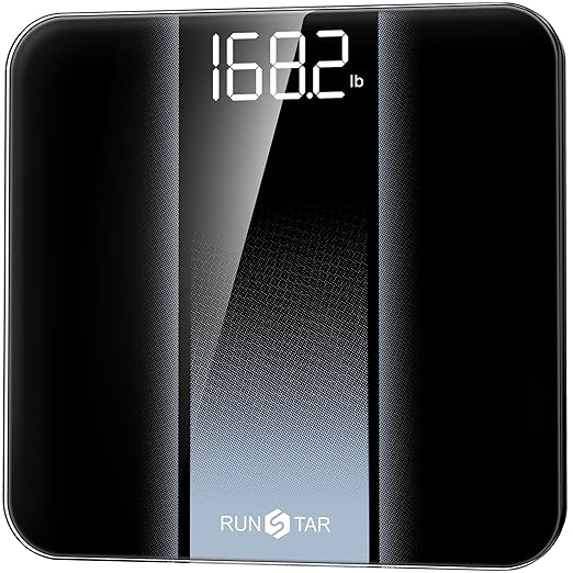 RunStar Digital Bathroom Scale for Body Weight by RunStar