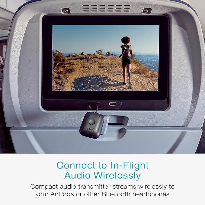 MEE Audio Connect Air in-Flight Bluetooth Wireless Audio Transmitter Adapter - Image 2