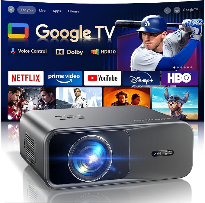 Smart Projector 4K Supported by WiMiUS