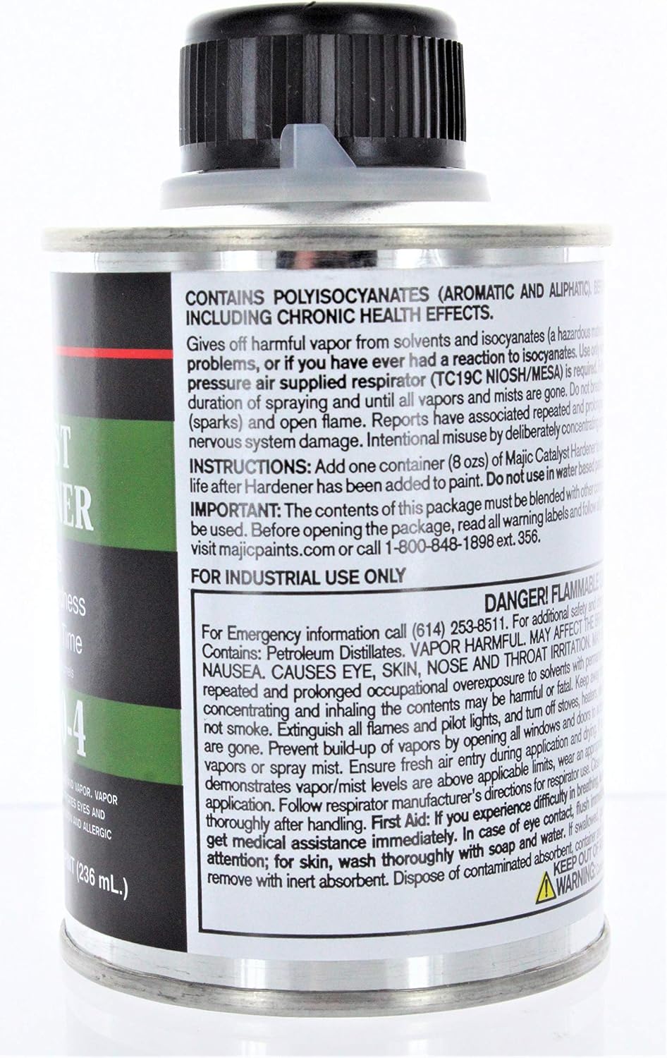 Majic 30679 Accelerator Hardener, 1/2 pint, Clear