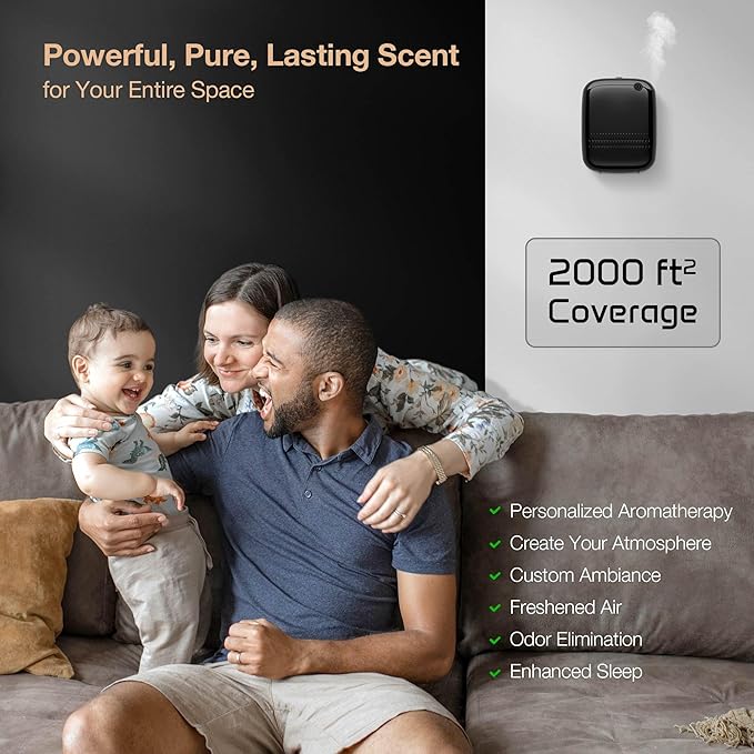 Smart Waterless Essential Oil Diffuser Hotel Scent Starter Kit - Image 3
