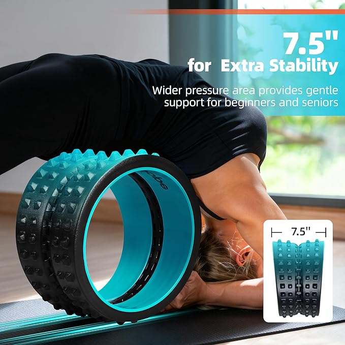 Back Roller for Back Pain Reliefn & Stretching, Deep Tissue Massage Roller - Image 4