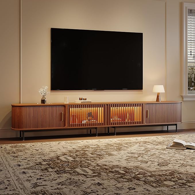 POVISON Sliding Tambour Door TV Stand by POVISON