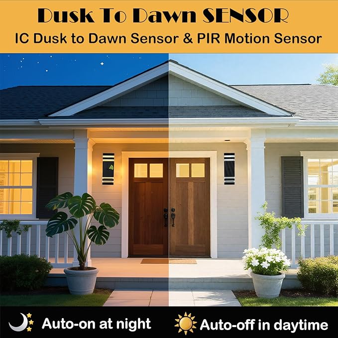 iYogaled Motion Sensor Outdoor Wall Lights - Image 4