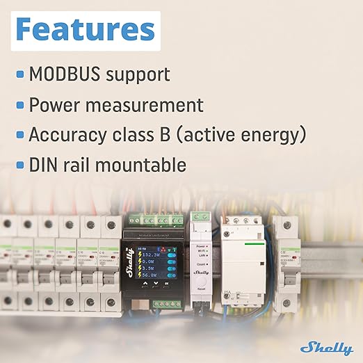 Shelly Pro EM 50A | Wi-Fi & LAN Energy Meter - Image 3