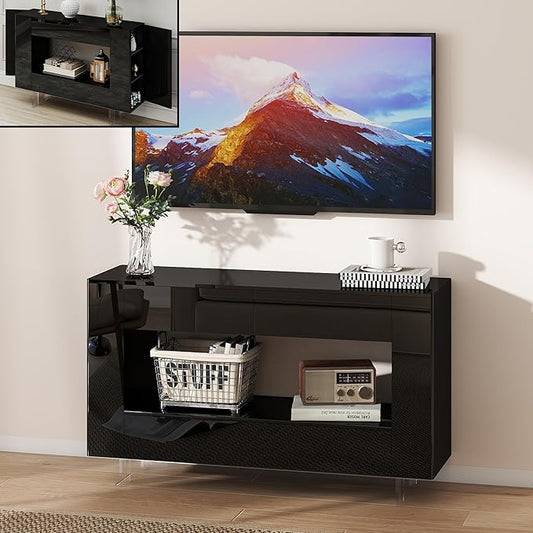 Vavkorkula High Gloss TV Stand for 55 Inch by Unknown