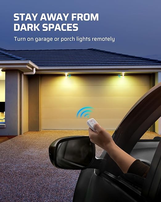 DEWENWILS Remote Control Light Socket, Wireless Remote Control Lamp Bulb Socket - Image 5