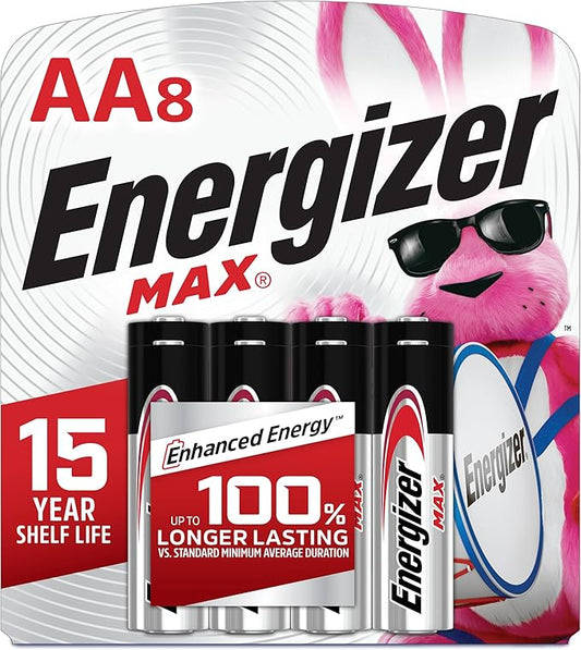 Energizer MAX AA Batteries, Double A Alkaline Batteries by Energizer