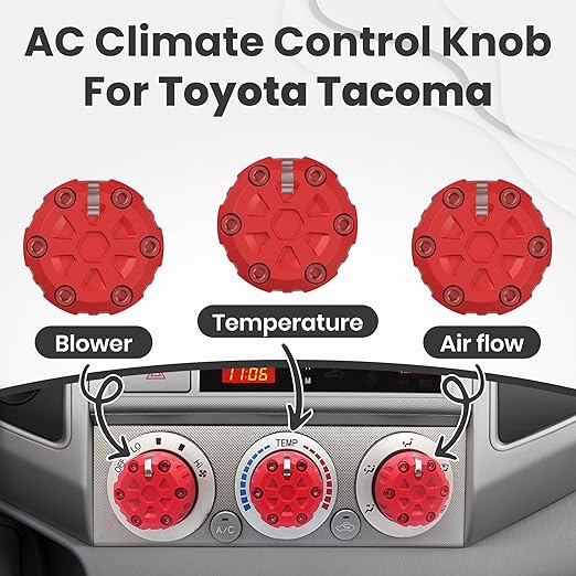 2nd Gen Tacoma Accessories AC Knob Upgrade - Image 6