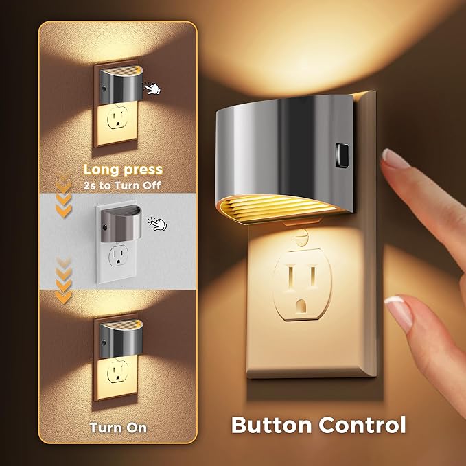 L LOHAS LED Night Lights Plug into Wall, Dimmable Night Light - Image 5