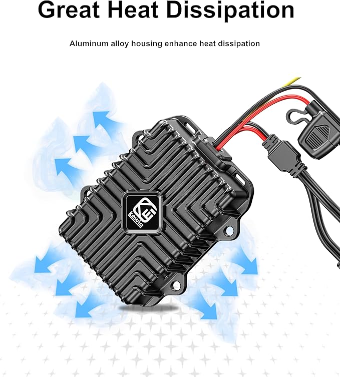 Kewig 400W 32A 12V Golf Cart 48V-120V to 12V Converter Voltage Regulator - Image 3