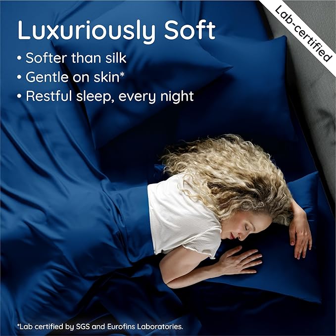 Bambaw 4 PCS - Full 100% Viscose Derived from Bamboo Cooling Sheet Set - Image 4