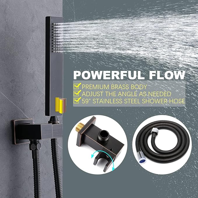 KATAIS Oil Rubbed Bronze Digital Display Shower System - Image 5