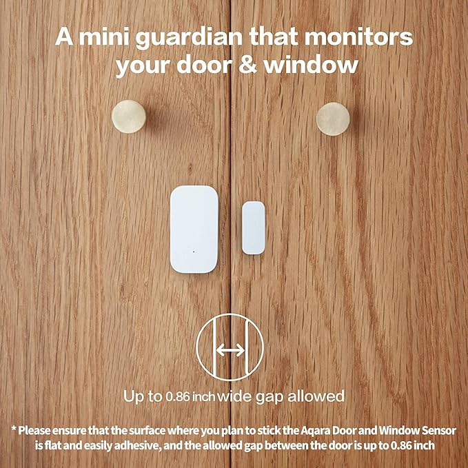 Aqara Zigbee Door and Window Sensor, Wireless Contact Sensor, Home Automation - Image 5