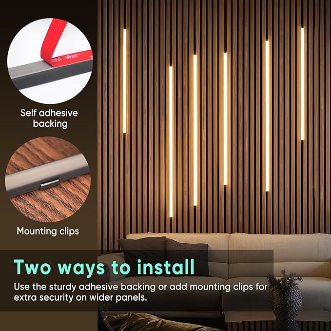 GZBtech Flexible LED Recessed Strip Light - Image 4