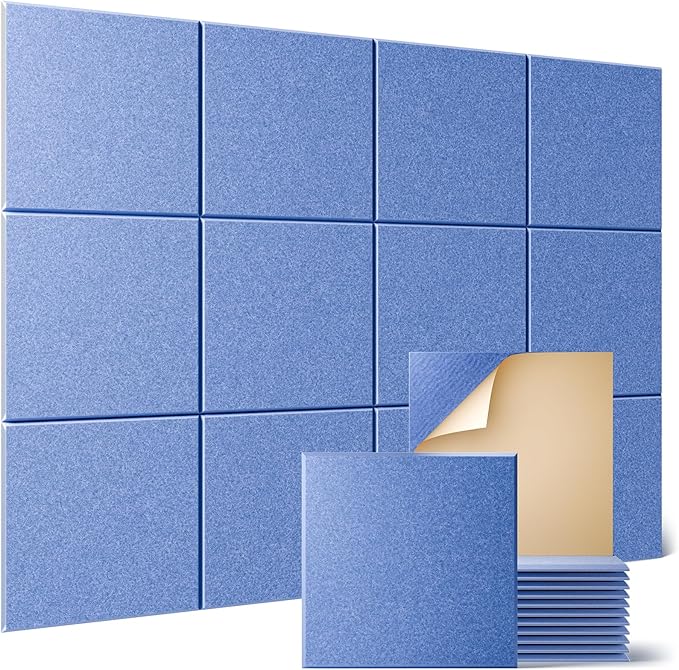 Sonicism 12 Pack Acoustic Wall Panels by Sonicism
