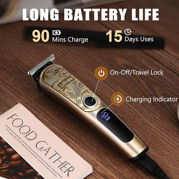 Ufree Gifts for Men, Beard Trimmer - Image 4