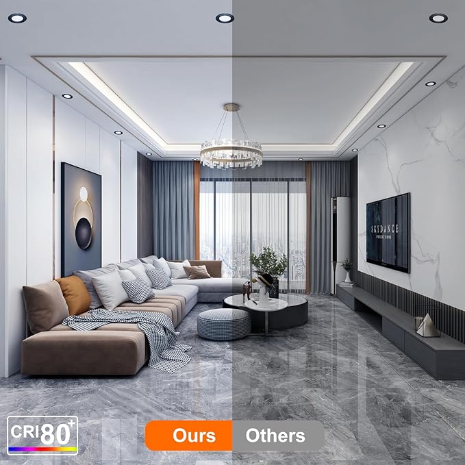 inShareplus 2 Inch LED Recessed Lighting, 5000K Daylight White, Recessed Light - Image 5