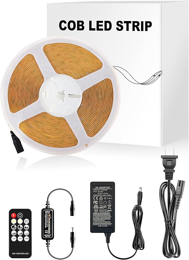 Pandery LED Strip Lights 32.8FT, Dimmable cob led Strip - Image 4