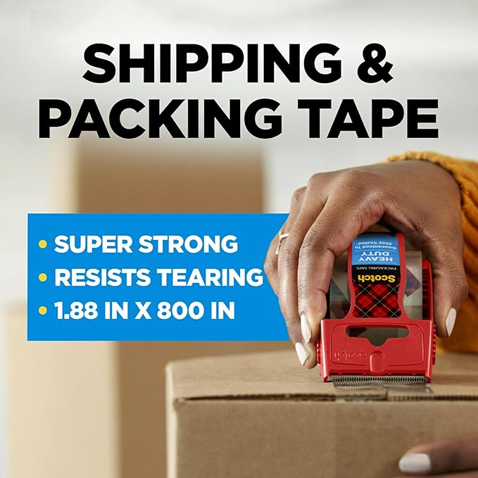 Scotch Heavy Duty Packing Tape - Image 2