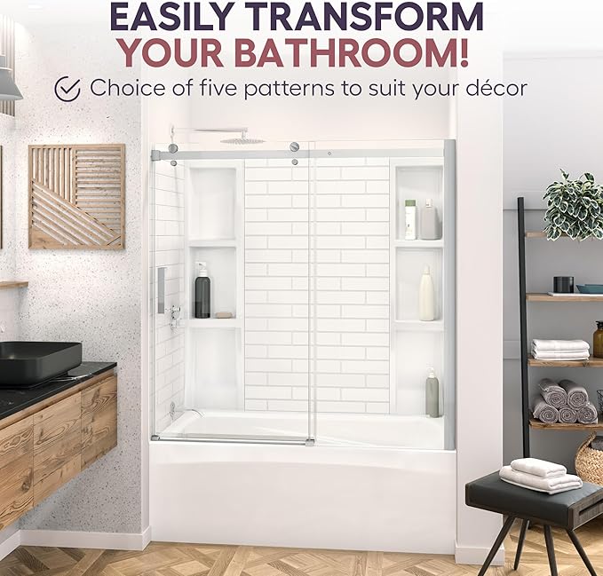 White Polystyrene Tub Wall Surround 32"x 60"x 58" - Image 4
