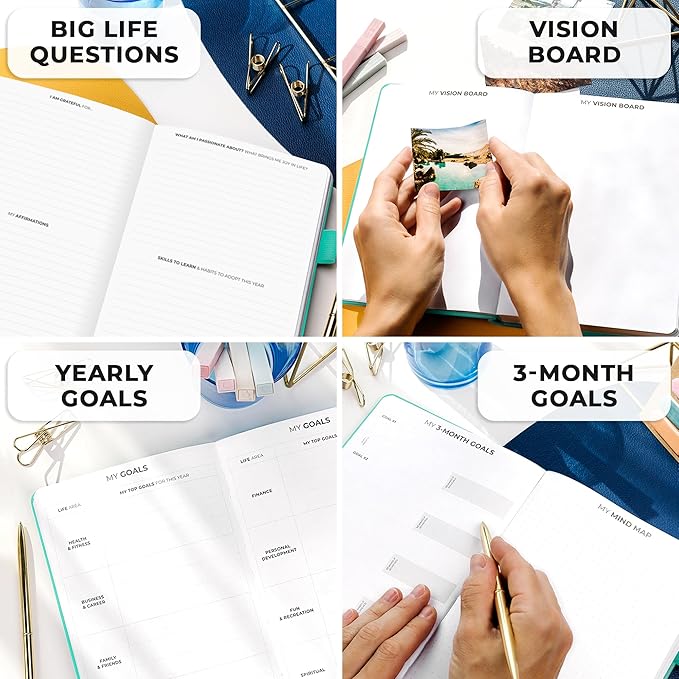 Clever Fox Planner Premium Edition – Undated Luxurious Weekly & Monthly Planner - Image 6