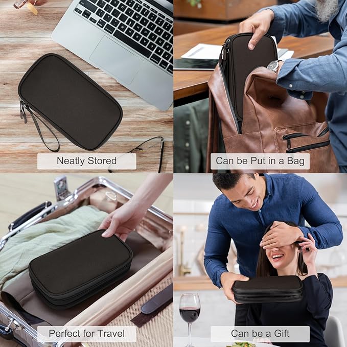 FYY Electronic Organizer, Travel Cable Organizer Bag Pouch Electronic - Image 7
