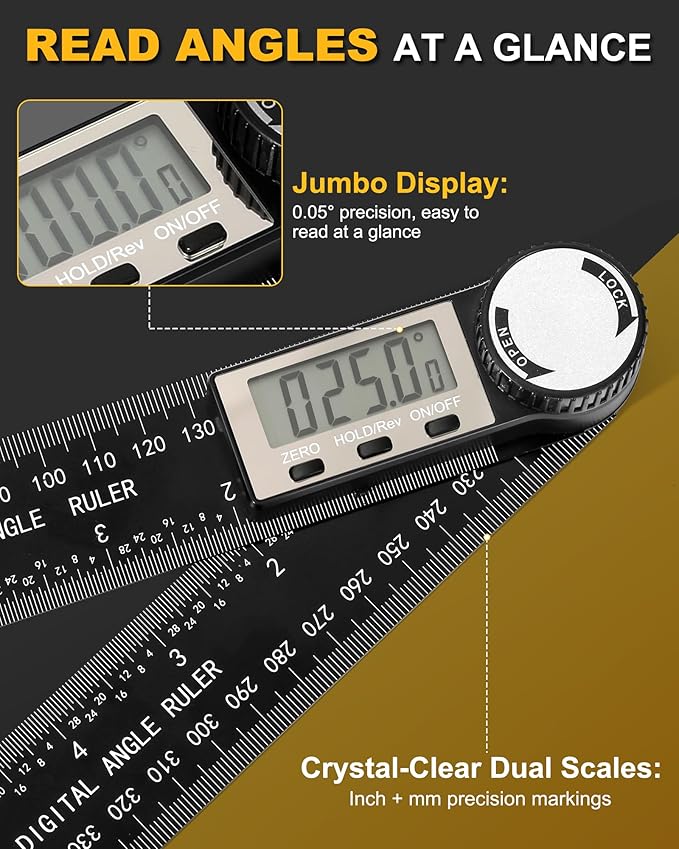 Protractor, Digital Angle Finder Protractor - Image 2