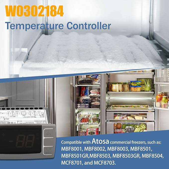 for Atosa W0302184 Temperature Controllers, Programmable Digital Thermostat - Image 7