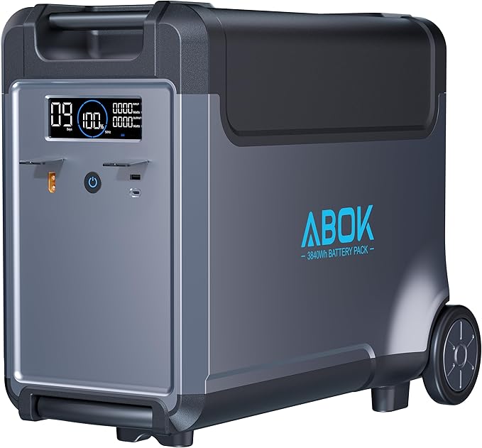 Portable Power Station Extra Battery by ABOK
