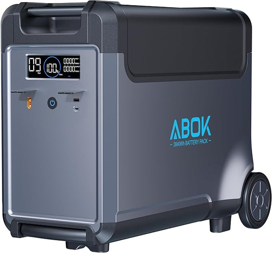 Portable Power Station Extra Battery by ABOK