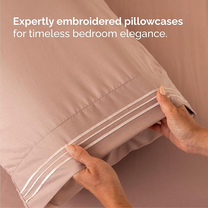 Cal King Size 4 Piece Sheet Set - Image 6
