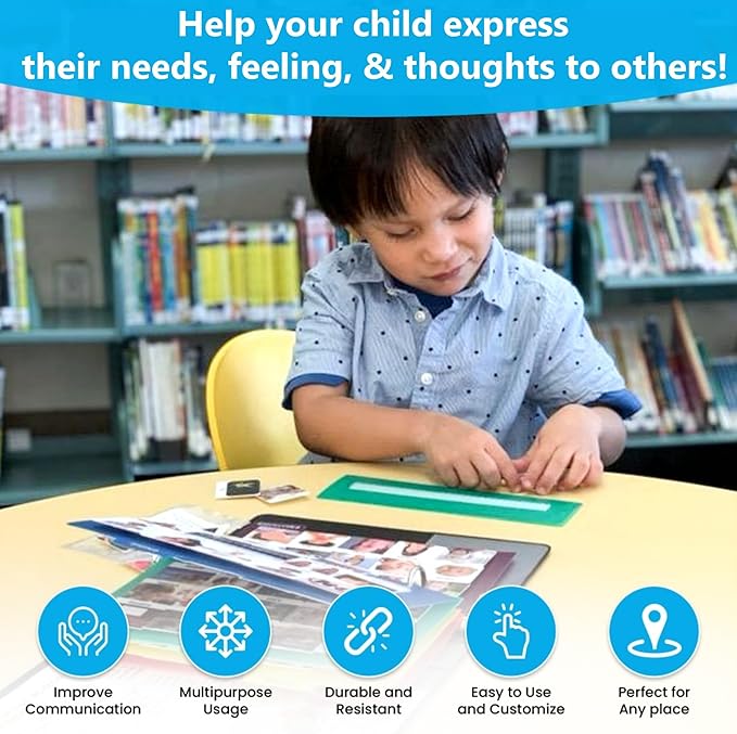 Visual Communication Book, 162 ASD Photo Picture Cards: Autism Language - Image 2