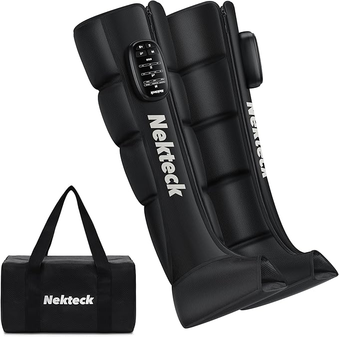 Nekteck Leg Compression Massager Recovery System, Cordless Foot and Leg Massager by Nekteck