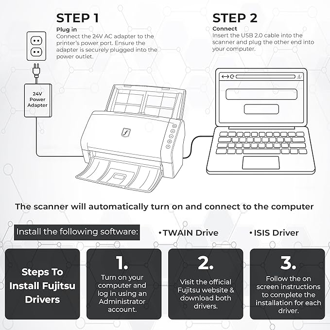 Fi-8170 Professional High Speed Color Duplex Document Scanner - Image 6