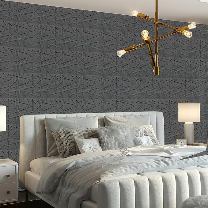 LEVOWAY 33 Pack 3D Wall Panels for Interior Wall Decor, Wall Covering Panles - Image 7
