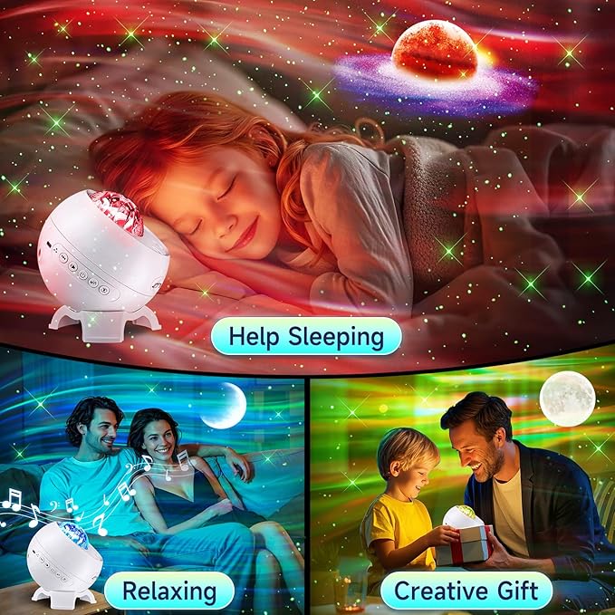 Galaxy Projector Northern Lights Projector, 180 Lighting Modes Galaxy Light - Image 8