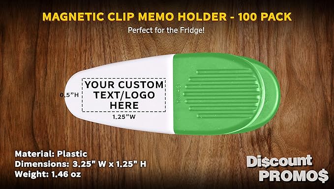 100 Magnetic Memo Holders Set - Image 4