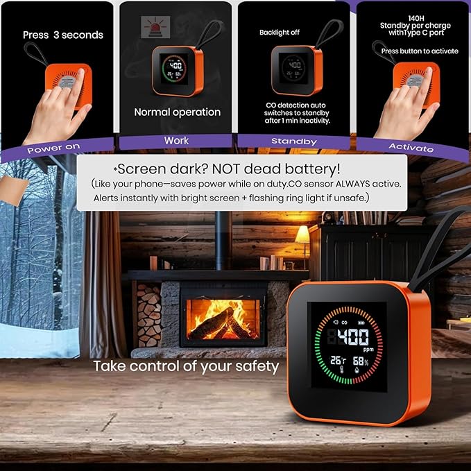 Portable Carbon Monoxide Detector - Image 3