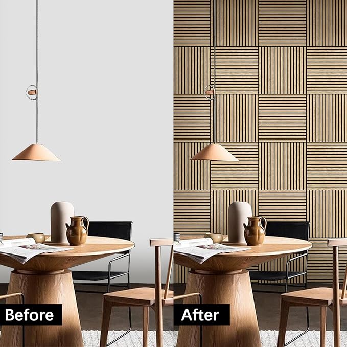 ARMURO Acoustic Wood Panels for Wall 4-Pack - Image 7