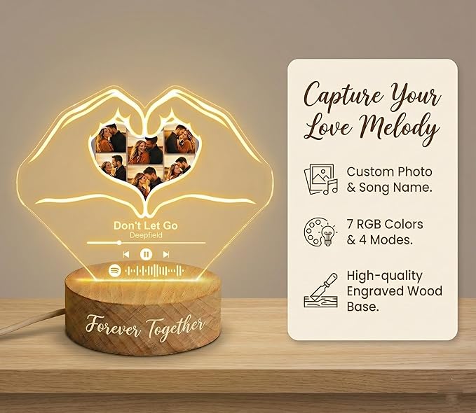 Personalized Spotify Plaque Night Light - Image 6