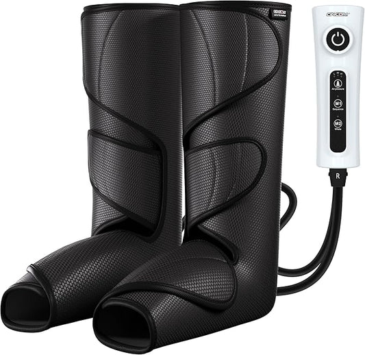 CINCOM Leg Massager for Circulation and Pain Relief, Air Compression Calf Foot by CINCOM