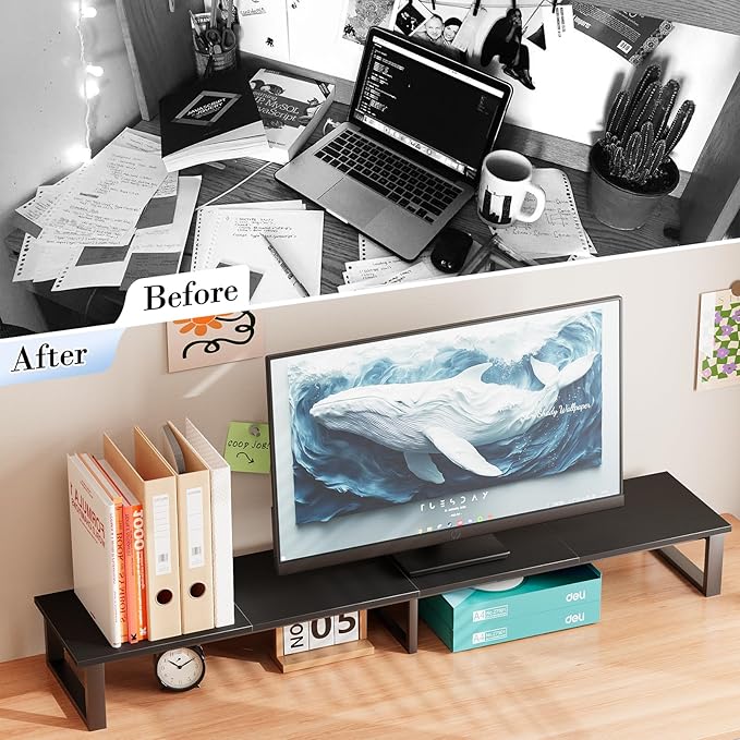 aboxoo 59" Large TV Riser Stand - Image 5